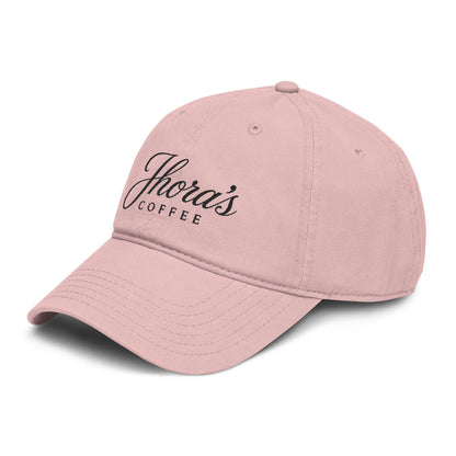 Jhora's Coffee Embroidered Baseball Cap