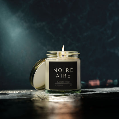 Noire Aire Blackberry Vanilla Scented Candles (4oz, 9oz)