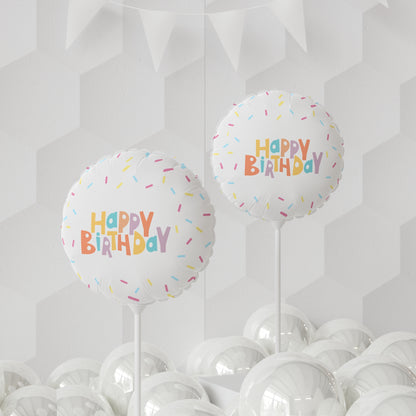 Happy Birthday Confetti 11" Balloon