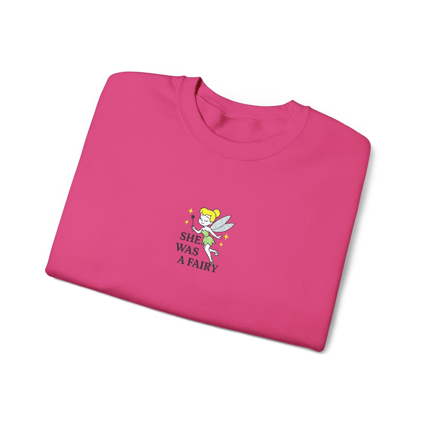 She Was a Fairy Embroidered Crewneck Sweatshirt