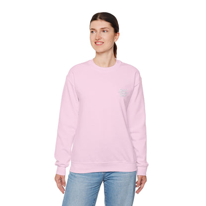 Good Vibes Only Retro Embroidered Crewneck Sweatshirt
