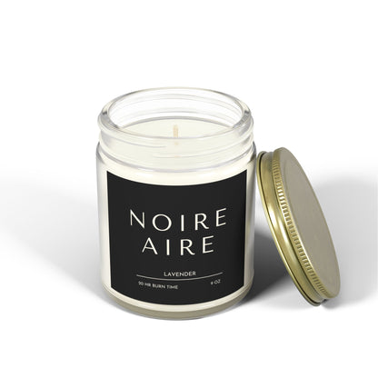 Noire Aire Lavender Scented Candles (4oz, 9oz)