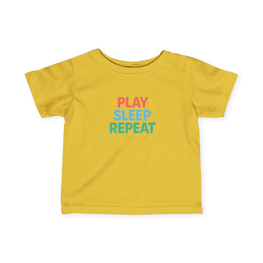 Play Sleep Repeat Infant Toddler T-shirt