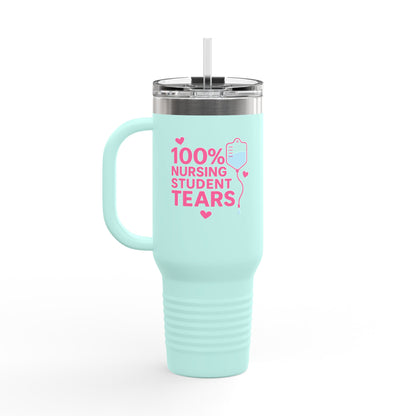 Nursing Student Tears Insulated Travel Mug, 40oz