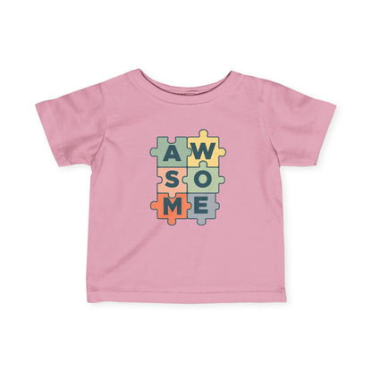 Awesome Puzzle Autism Awareness Infant Toddler T-shirt