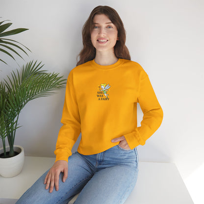 She Was a Fairy Embroidered Crewneck Sweatshirt
