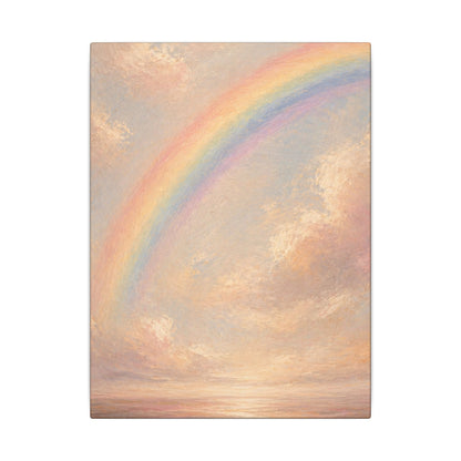 Rainbow Horizon Canvas Print — Matte Stretched Canvas