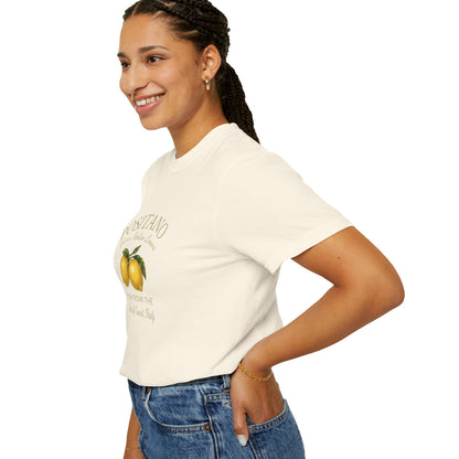 Postiano Italian Lemons Oversized T-shirt