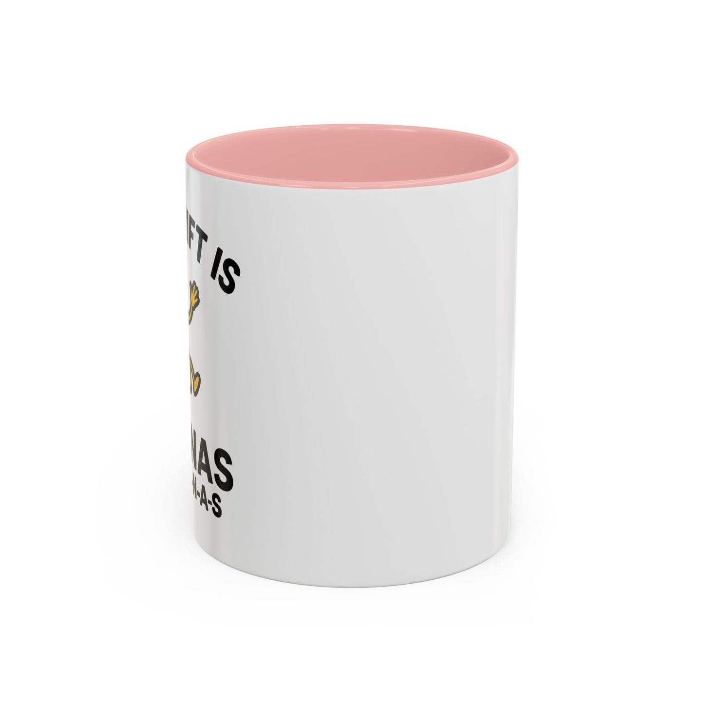 This Shift is Bananas Dancing Accent Mug (11, 15 oz)