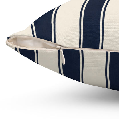 Harbor Stripe Throw Pillow