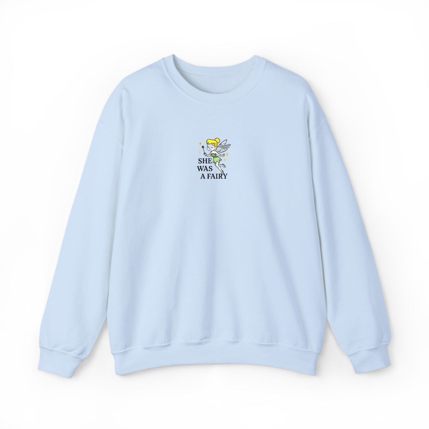 She Was a Fairy Embroidered Crewneck Sweatshirt