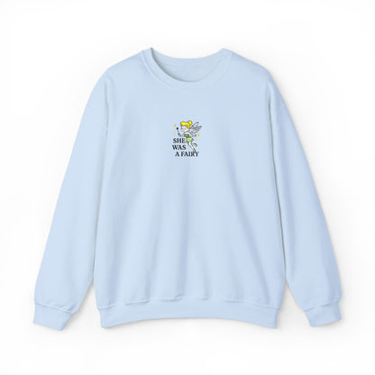 She Was a Fairy Embroidered Crewneck Sweatshirt