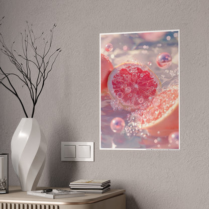 Grapefruit Pools Gloss Poster