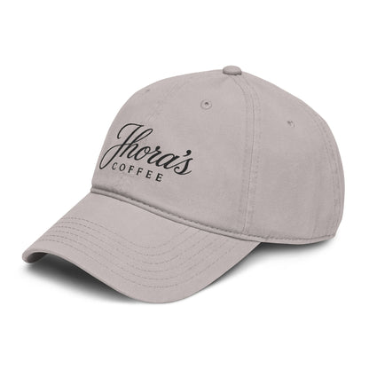 Jhora's Coffee Embroidered Baseball Cap