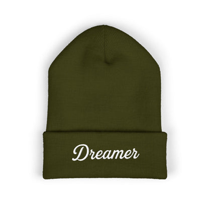 Dreamer Embroidered Classic Cuffed Beanie