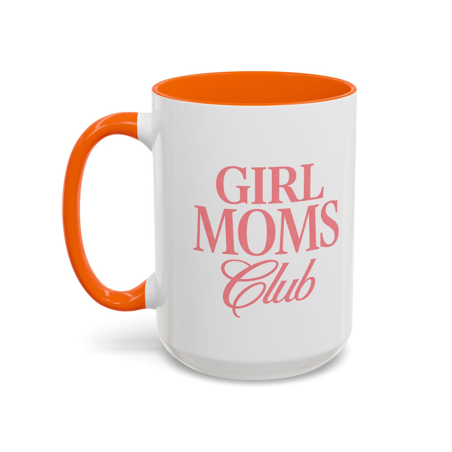 Girl Moms Club Accent Coffee Mug — 11/15oz