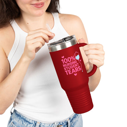 Nursing Student Tears Insulated Travel Mug, 40oz