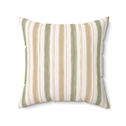Sage Harbor Stripe Throw Pillow