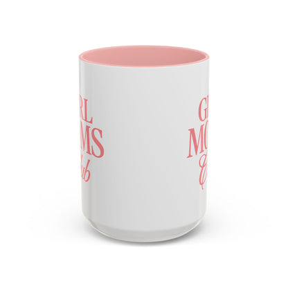 Girl Moms Club Accent Coffee Mug — 11/15oz