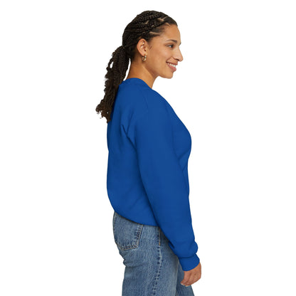 Good Vibes Only Retro Embroidered Crewneck Sweatshirt