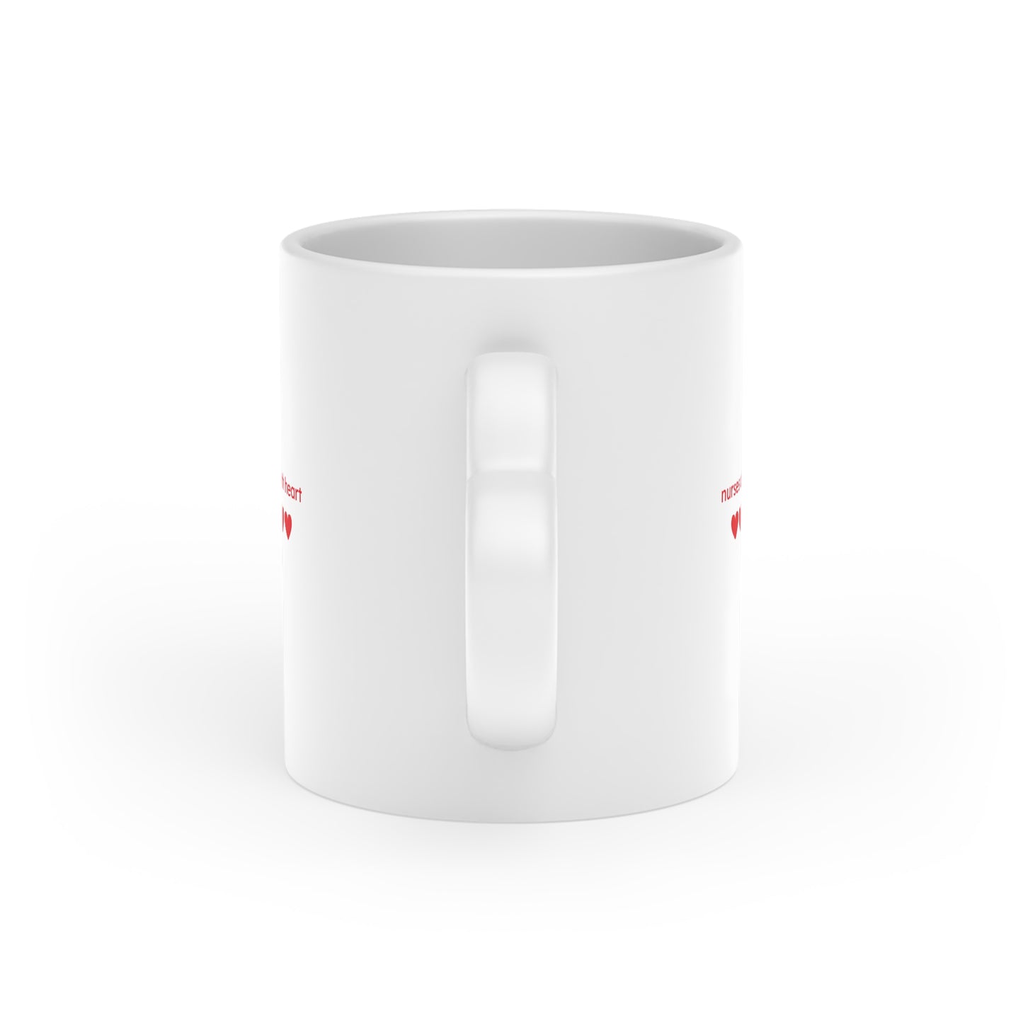 Nurses Do It With Heart-Shaped Mug