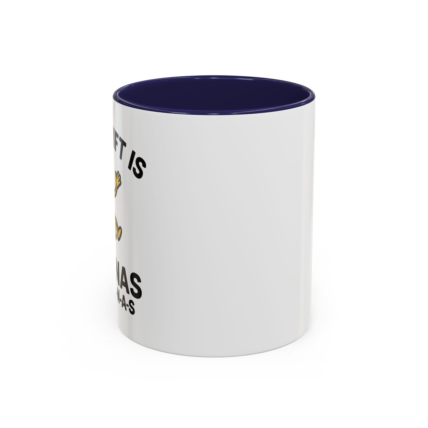 This Shift is Bananas Dancing Accent Mug (11, 15 oz)