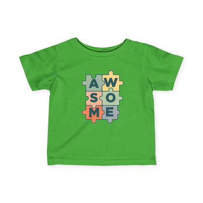 Awesome Puzzle Autism Awareness Infant Toddler T-shirt
