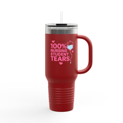 Nursing Student Tears Insulated Travel Mug, 40oz