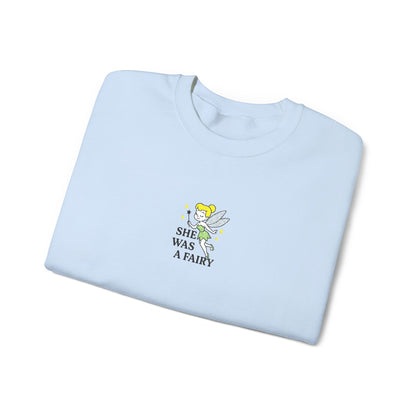 She Was a Fairy Embroidered Crewneck Sweatshirt