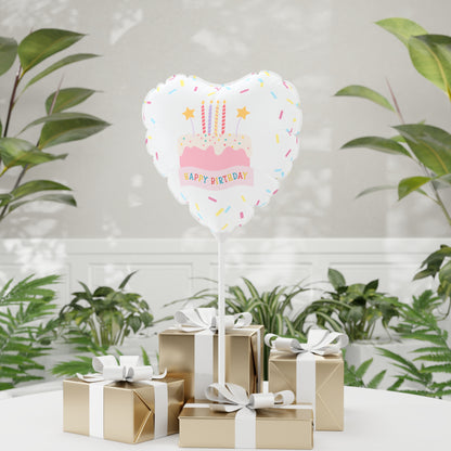 Happy Birthday Candles 11" Balloon