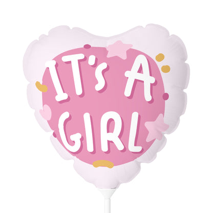 It's a Girl Star Gender Reveal 11" Balloon