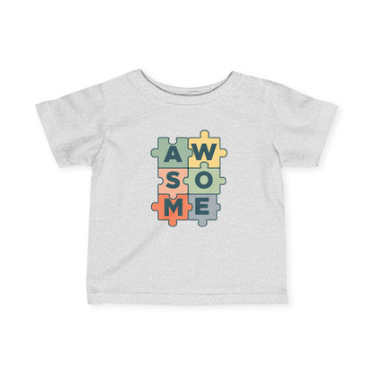 Awesome Puzzle Autism Awareness Infant Toddler T-shirt
