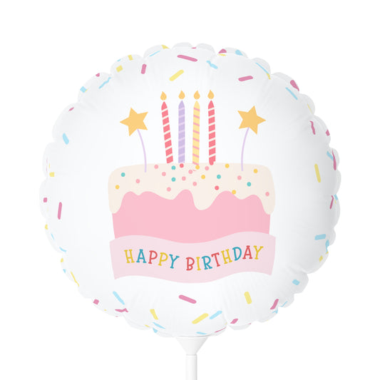 Happy Birthday Candles 11" Balloon