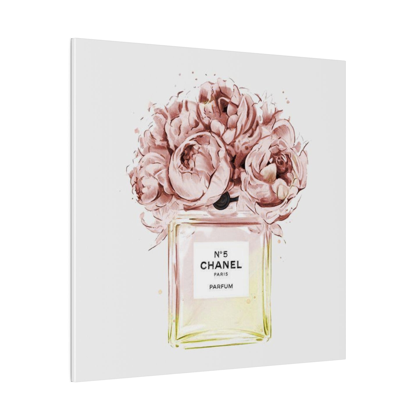 Luxury Fragrance Bouquet Matte Canvas, Stretched