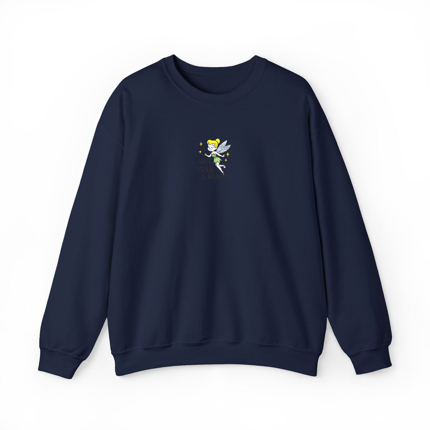 She Was a Fairy Embroidered Crewneck Sweatshirt