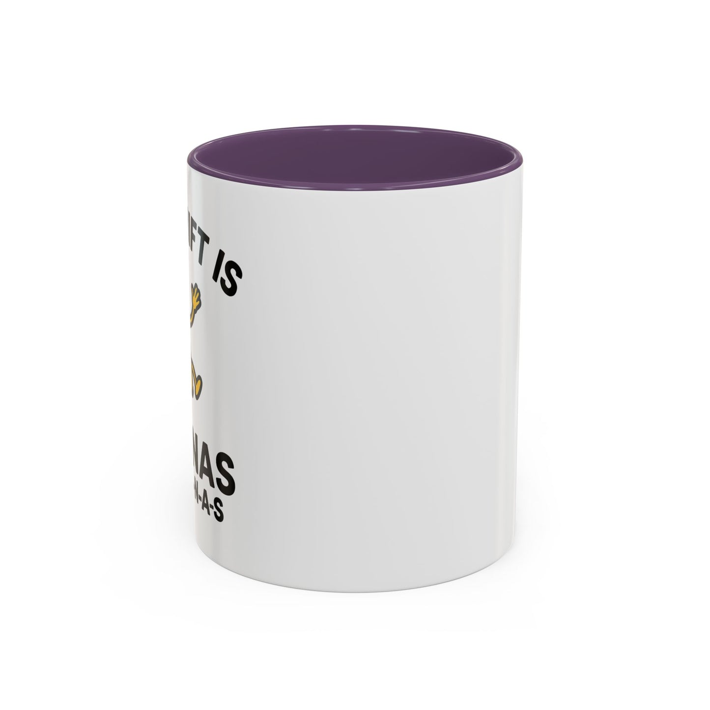 This Shift is Bananas Dancing Accent Mug (11, 15 oz)