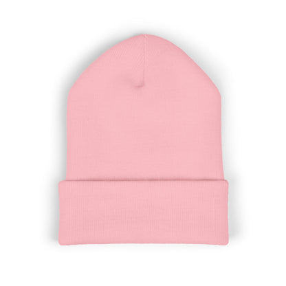 Emoji Bow Embroidered Classic Cuffed Beanie