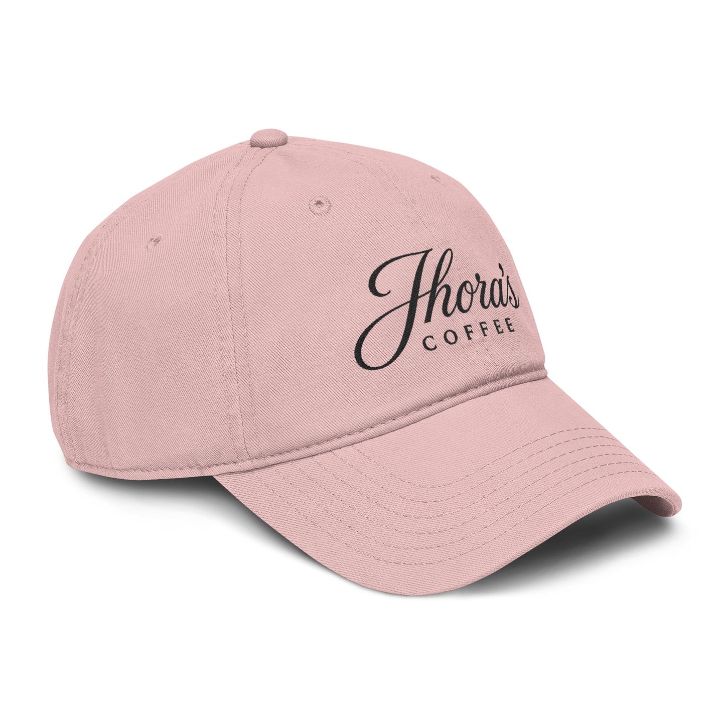Jhora's Coffee Embroidered Baseball Cap