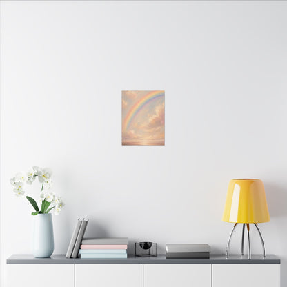 Rainbow Horizon Canvas Print — Matte Stretched Canvas