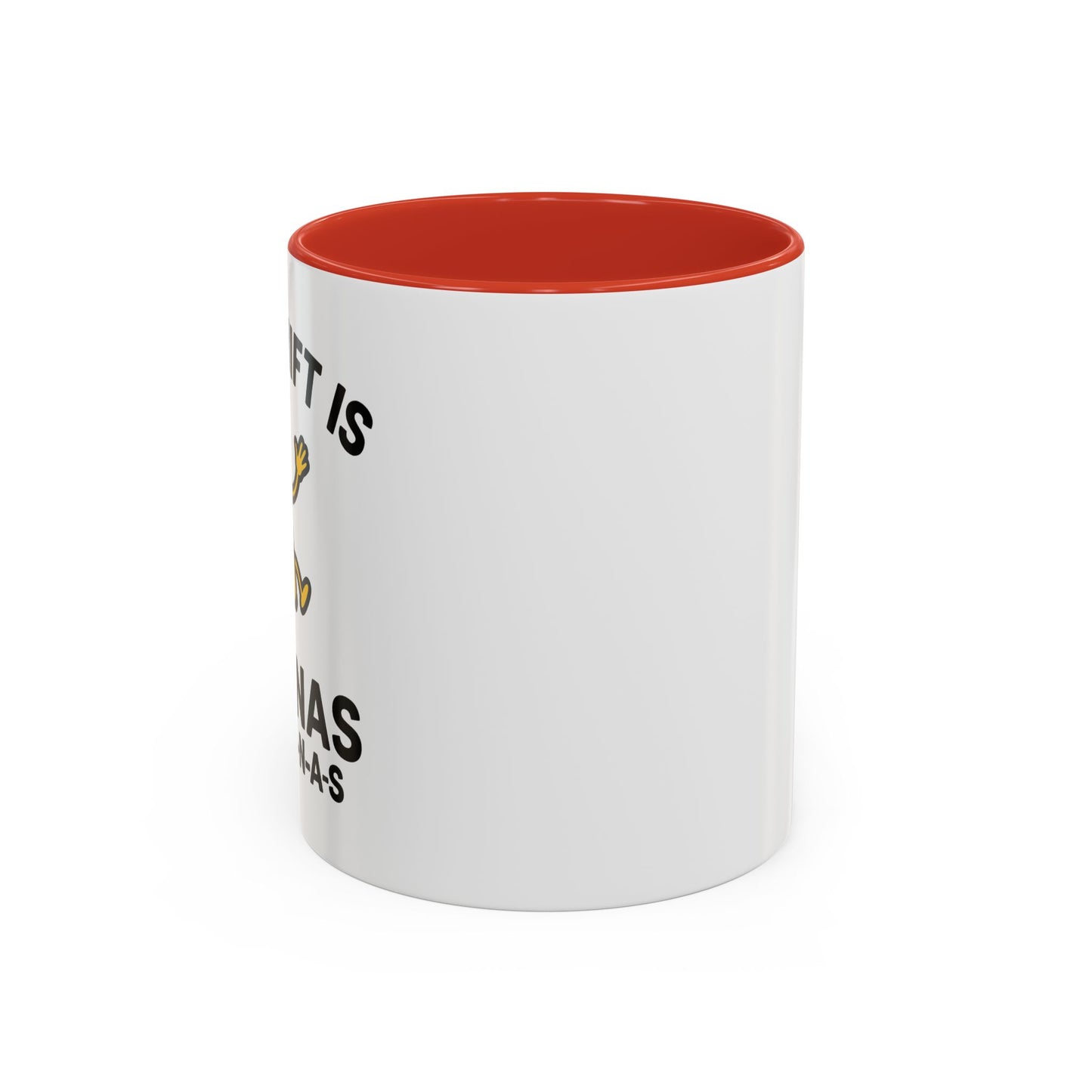This Shift is Bananas Dancing Accent Mug (11, 15 oz)