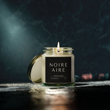 Noire Aire Mango Coconut Scented Candles (4oz, 9oz)