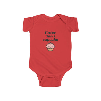 Cuter Than a Cupcake Infant Baby Bodysuit