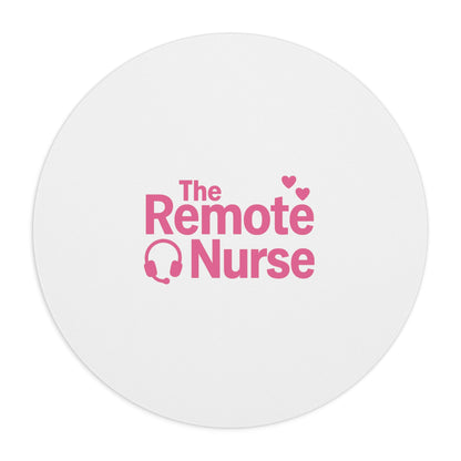 The Remote Nurse Pink Mouse Pad