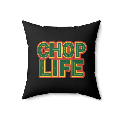 Chop Life Spun Polyester Pillow