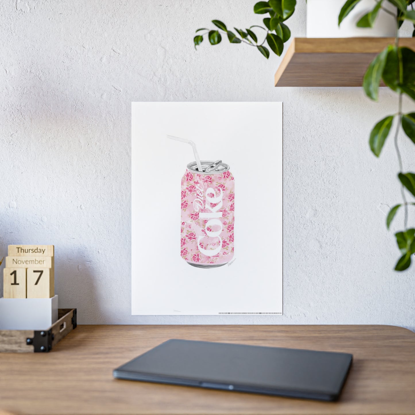 Rose Diet Coke Gloss Poster