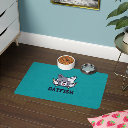 Catfish Pet Food Mat