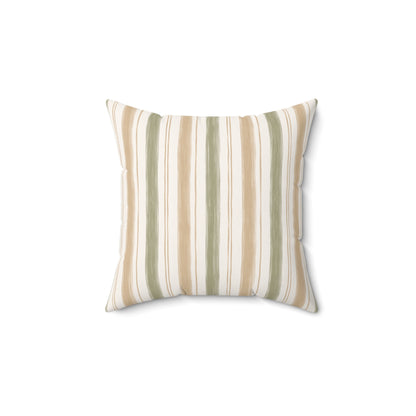 Sage Harbor Stripe Throw Pillow