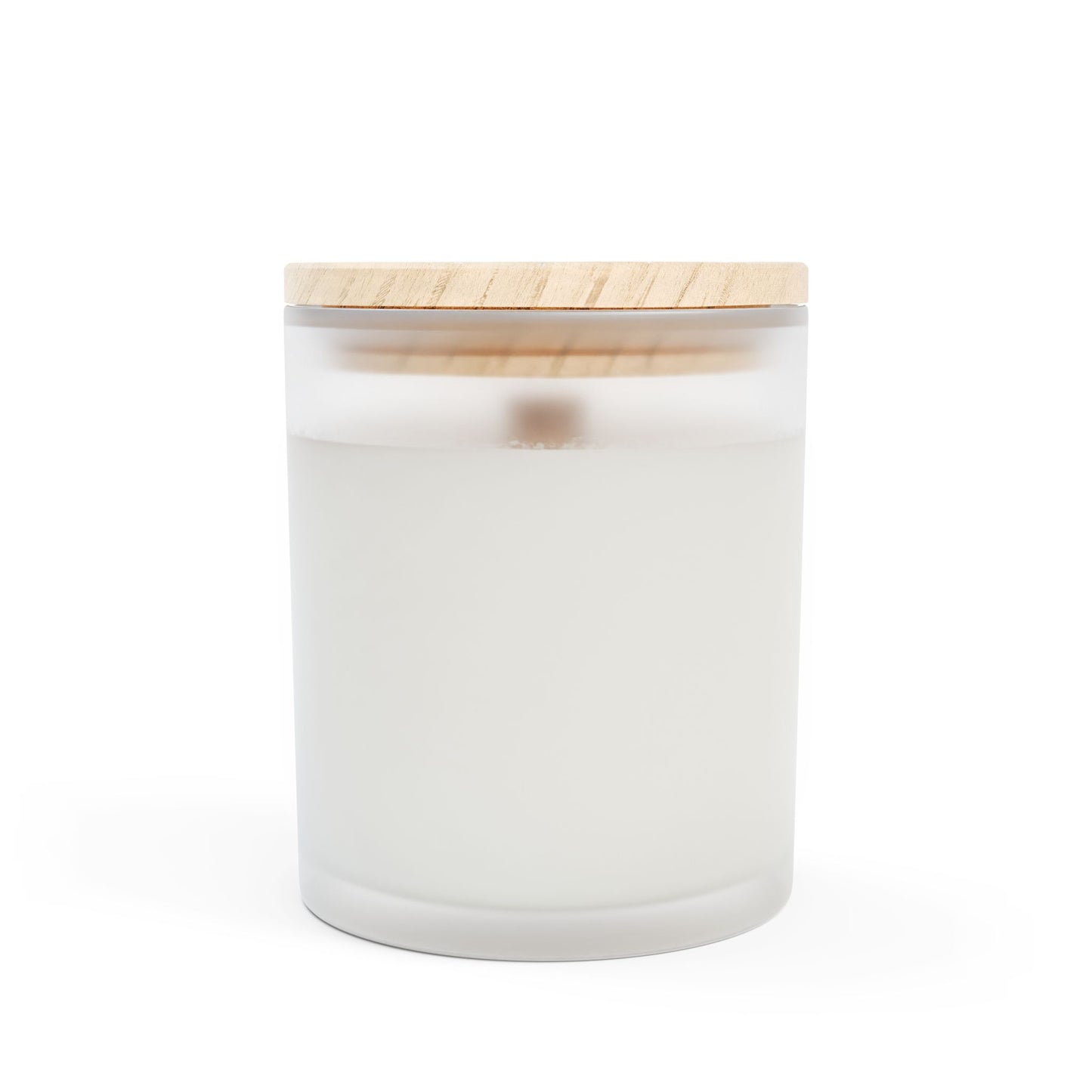 Light for Rest and Reset Frosted Glass Woodwick Candle