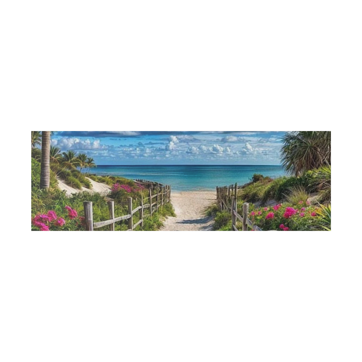Paradise Found Matte Canvas, Stretched