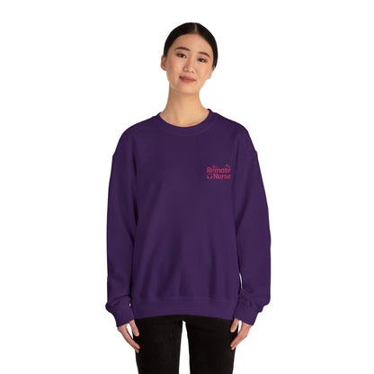 The Remote Nurse Embroidered Crewneck Sweatshirt